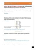 WGU D311 MICROBIOLOGY OBJECTIVE ASSESSMENT FINAL EXAM Latest Version 2026&sol;2027&vert;Questions and Correct Answers&comma; Exams of Nursing