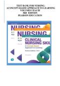 Nursing&colon; A Concept-Based Approach to Learning &lpar;3rd Edition&rpar;&comma; Pearson Education &ndash; Test Bank with Practice Questions and Explanations