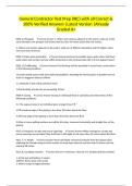 General Contractor Test Prep &lpar;IRC&rpar; with all Correct & 100&percnt; Verified Answers &vert;Latest Version &vert;Already Graded A&plus;
