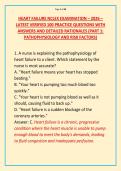 Heart Failure NCLEX Examination&colon; Complete Q&A for Cardiac Nursing Exam Prep
