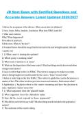 JD-Next &ndash; 2026&sol;2027 &ndash; Exam Practice Questions with Certified Verified Answers
