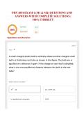 PHY 2054 EXAM 1 &lpar;M1 & M2&rpar; QUESTIONS AND ANSWERS WITH COMPLETE SOLUTIONS &vert; 100&percnt; CORRECT 