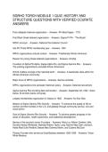 SGRHO TORCH MODULE 1 QUIZ&colon; HISTORY AND  STRUCTURE QUESTIONS WITH VERIFIED CCURATE   ANSWERS