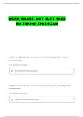 CDW110V CABOODLE DATA MODEL FUNDAMENTALS QUESTIONS AND CORRECT ANSWERS