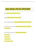 ACTUAL 2026&sol;2027 SERV SAFE FOOD HANDLER GUIDE CHAPTER 5&colon;CLEANING AND SANITIZING