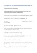 ESCO EPA 608 CORE Exam Questions and Answers With Verified Solutions 2026&period; Exam Questions and Correct Answers With 100&percnt; Correct Answers &vert; Latest 2026 &vert; 