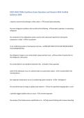 ESCO HVAC FINAL Excellence Exam Questions and Answers With Verified Solutions 2026&period; Exam Questions and Correct Answers With 100&percnt; Correct Answers &vert; Latest 2026 &vert; 