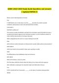 USMC CACO CACO Study Guide Questions and answers &vert; Updated RATED A&plus;