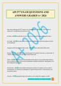 API 577 EXAM QUESTIONS AND ANSWERS GRADED A&plus; 2026