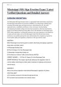 Mississippi &lpar;MS&rpar; Sign Erection Exam &vert; Latest  Verified Questions and Detailed Answers  