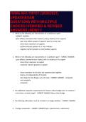 FHWA-NHI-130101 &lpar;2026&sol;2027&rpar; UPDATE&vert;EXAM QUESTIONS WITH MULTIPLE CHOICES &vert;VERIFIED & REVISED ANSWERS &lpar;NEW&rpar;&excl;&excl;&excl;