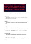 NHI Bridge Inspection Course 130055 midterm LATEST 2026&sol;2027 ACTUAL EXAM QUESTIONS WITH CORRECT ANSWERS 100&percnt; VERIFIED GRADED A&plus;