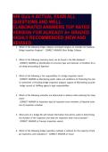 NHI Quiz A ACTUAL EXAM ALL QUESTIONS AND WELL ELABORATED ANSWERS TOP RATED VERSION FOR ALREADY A&plus; GRADED HIGHLY RECOMMENDED &vert;NEW AND REVISED