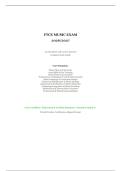 FTCE Music Exam &ndash; 2026&sol;2027 Academic Year &ndash; 120 Questions with Correct Answers and Complete Study Guide