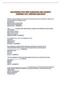 WALGREENS PTCB PREP QUESTIONS AND CORRECT ANSWERS 100&percnt; VERIFIED 2026-2027&excl;&excl;