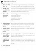 LEED Certification Overview &sol; Green Building Guide &sol; Score 100&percnt; &sol; 2025 Update