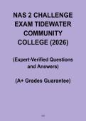 NAS 2 Challenge Exam &vert; Tidewater Community College Study Guide & Practice &lpar;PDF&rpar;