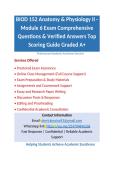 BIOD 152 Anatomy & Physiology II - Module 6 Exam Comprehensive Questions & Verified Answers Top Scoring Guide Graded A&plus;