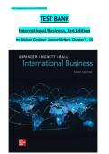 Test bank for international business 3rd edition by michael geringer jeanne mcnett&period;