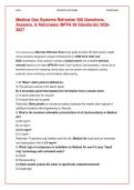  Medical Gas Refresher Exam Study Guide&colon; 200 Q&A &lpar;NFPA 99&rpar;