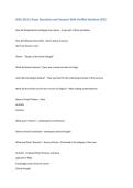 HIEU 201 LU Exam Questions and Answers With Verified Solutions 2026&period; Exam Questions and Correct Answers With 100&percnt; Correct Answers &vert; Latest 2026 &vert; 