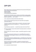 QSP-QSD&period; QUESTIONS AND ANSWERS FULLY SOLVED