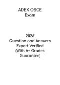 ADEX OSCE &vert; Dental Clinical Skills and Practical Exam Study Guide PDF