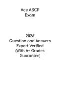 Ace ASCP Exam &vert; Medical Laboratory Certification Study Guide PDF