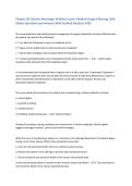 Lewis Chapter 58&colon; Chronic Neurologic Problems Lewis&colon; Medical-Surgical Nursing&comma; 10th Edition Questions and Answers 2025&period;