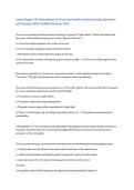 Lewis Chapter 20&colon; Assessment of Visual and Auditory Systems Exam Questions and Answers 2026 Exam Questions and Answers&period;
