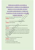 PORTAGE LEARNING ANATOMY & PHYSIOLOGY 2&colon; MODULE 2 EXAM&vert;BIOD 151 MODULE 2 EXAM 2026 &lpar;PDF&rpar; &vert; HUMAN ANATOMY & PHYSIOLOGY 1 &vert; PORTAGE LEARNING&comma; EXAMS OF BIOLOGY UPDATED VERSION 2025&sol;2026