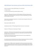 LOMA 308 Module 3 Exam Questions and Answers With Verified Solutions 2026&period; Exam Questions and Correct Answers With 100&percnt; Correct Answers &vert; Latest 2026 &vert; 