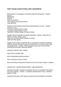 PMT EXAM QUESTIONS AND ANSWERS