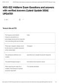 NSG-522 Midterm Exam Questions and answers with verified Answers &lpar;Latest Update 2026&rpar; UPDATE&excl;&excl;