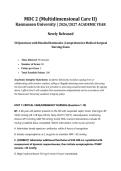 MDC 2 Final EXAM 2026&sol;2027 &vert; Multidimensional Care II &vert; Medical-Surgical Nursing &vert;  Rasmussen University &vert; 50 Questions with Detailed Rationales &vert; Pass Guaranteed - A&plus; Graded