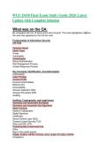 WGU D430 Final Exam Study Guide &vert;2026 Latest Update with Complete Solution