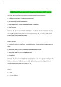 TREBS Exam 5 Questions with Complete Solutions