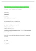 TREBS Exam 1 Questions with Complete Solutions 