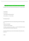 TREBS EXAM 3 Questions with Complete Solutions