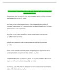 U S Forces Driver's Training Program for Europe Exam Questions with Correct Answers New  Update 