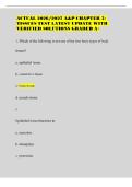 ACTUAL 2026&sol;2027 A&P CHAPTER 5&colon; TISSUES TEST LATEST UPDATE WITH VERIFIED SOLUTIONS GRADED A&plus;