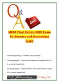 MCAT Final Review &ndash; 300 Questions &ndash; Physics&comma; Biochemistry&comma; Psychology&comma; Biology Q&A 2026 &vert;