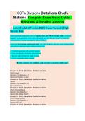 OCFA Divisions&comma; Battalions & Stations Study Guide 2026&sol;2027 &vert; 150&plus; Practice Questions & Answers