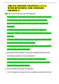 NRP 8th EDITION CHAPTER 1-4 Test WITH QUESTIONS AND ANSWERS GRADED A&plus;