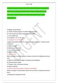 CWEA COLLECTIONS SYSTEM MAINTENANCE GRADE 3  PRACTICE EXAM QUESTIONS LATEST VERSION 2026  SOLVED  QUESTIONS & ANSWERS VERIFIED 100&percnt;   GRADED A&plus;