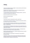 TRAQ QUESTIONS WITH SOLUTIONS 2026