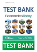 Economics Today 18th Edition by Roger LeRoy Miller Test Bank &vert;ISBN&colon; 9780133882285&vert; Guide A&plus;