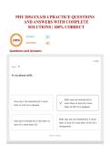 PHY 2054 EXAM 4 PRACTICE QUESTIONS AND ANSWERS WITH COMPLETE SOLUTIONS &vert; 100&percnt; CORRECT 