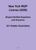New York Weapon Guard Permit &lpar;WGP&rpar; Exam Prep is a comprehensive study resource designed for candidates preparing for the WGP licensing exam in New York&period; This document includes practice questions&comma; key concept summaries&comma; and review material covering firearm