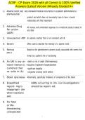 ACRP - CP Exam 2026 with all Correct & 100&percnt; Verified Answers &vert;Latest Version &vert;Already Graded A&plus;